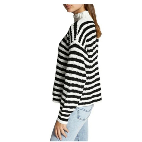 NEW SANCTUARY STRIPED SWEATER ~ S - Picture 2 of 3